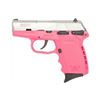 Image 1 : SCCY CPX1-TT PISTOL DAO 9MM 10RD SS/PINK MANUAL SAFETY