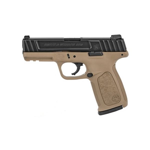S& W SD9 9MM 4" 16RD FDE FS 2MAGS