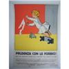 Image 1 : Vintage Italian Child Safety Poster - circa #2181239