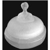 Image 1 : BABS ll Satin Glass Figural Powder Jar #2181356