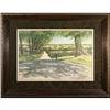 Image 1 : Man Walking Dog- Ohara Contemparary Landscape #2194365