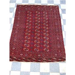 Antique Tekke Bukhara rug, area carpet 5.7x4.3 #2194384