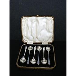 OLD ENGLISH STERLING SPOON SET - ORIG. BOX #2194392