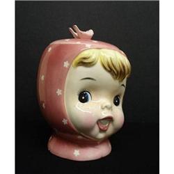 PRETTY NAPCO *MISS CUTIE PIE* COOKIE JAR #2194393