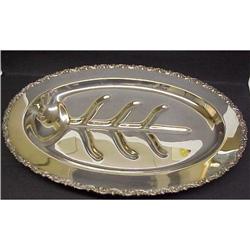 Silver Pltd. SERVING - MEAT PLATTER #2194396