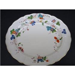 GRINDLEY HAND PAINTED OVAL PLATTER  #2194474