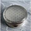 Image 1 : Antique Silver Pill or Compact Box with gilded #2194939