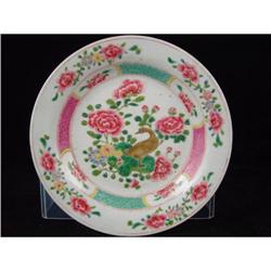 19th Century Chinese Export Plate. Mandarin #2195014