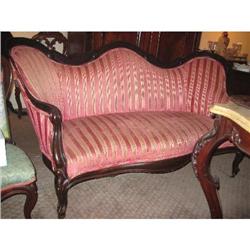 John Henry Belter rosewood Rococo Revival 3 #2195440