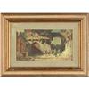 Image 1 : Landscape, print entitled ?Wandering Minstrels?#2211761