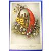 Image 1 : Pretty 1956 French Easter Post Card #2211909