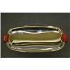 Image 1 : DECO CHROME/BAKELITE SERVING DISH #2211941