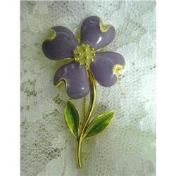 Beautiful ENAMEL BROOCH - PIN #2211942