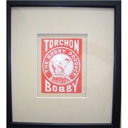 Framed, Vintage Product Label - French, 1930s #2212079