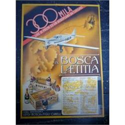 Vintage Italian 1940 Display Card - Airplane #2212082