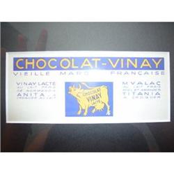 Vintage French Billhead - Chocolat-Vinay, circa#2212084