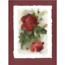 "Fiery roses"  Lithography L.E.by Livitin In. #2212129