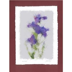 "First irises"  Lithography L.E.by Livitin In. #2212131