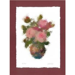 "Bouquet on white"  Lithography L.E.by Livitin #2212141