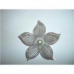 Large Flower Pin Marked Sarah Coventry #2212222