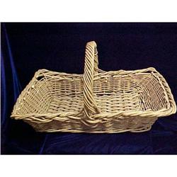 Large Woven Wood Basket #2212292