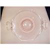 Image 1 : Heisey Flamingo Octagon Plate with Handles #2212311