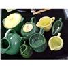 Image 1 : 13 Pieces Green and Yellow Bakeware-Unmarked #2212429