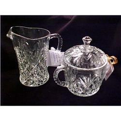 3 Piece Set Unsigned Milk Pitcher & Covered #2212434