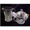 Image 1 : 3 Piece Set Unsigned Milk Pitcher & Covered #2212434