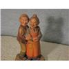 Image 1 : TREEN WARE WOOD CARVING; COUPLE WITH SWIVELING #2212585