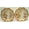 Image 1 : Two Hand Painted Limoges Floral Plates #2212658