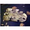 Image 1 : Large Hand Carved Gilt Wood Tray with Animals #2212671