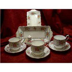 Royal Albert "Petit Point" English Tea Set #2212784