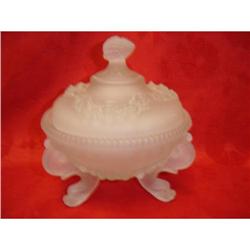 FROSTED FENTON CANDY DISH #2212819