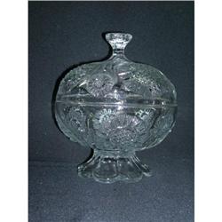 EAPG US GLASS SOLAR COVERED COMPOTE #2212833