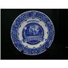 Image 1 : WEDGWOOD BLUE & WHITE PLATE - MAULDON MASS 1899#2212834
