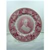 Image 1 : 1932 RED TRANSFER MARTHA WASHINGTON PLATE #2212838