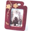 Image 1 : Victorian red velvet picture frame #2212845