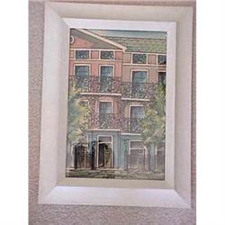 Watercolor of French Quarter New Orleans #2212849