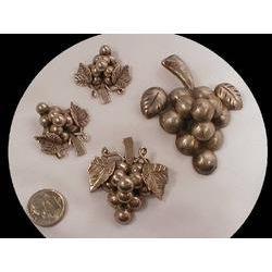 OLD 4pc MODERNIST sterling signed  TAXCO #2212947