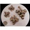 Image 1 : OLD 4pc MODERNIST sterling signed  TAXCO #2212947