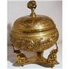 Image 1 : Elephant Bowl. India c1960 Peacock Finial #2213173