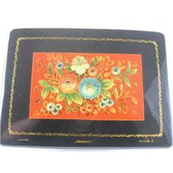 Russian Laquer Box Lucy Maxym? c1990 #2213179
