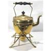 Image 1 : Brass Kettle on Stand. Englishc1910 #2213187