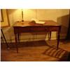 Image 1 : Writing Table/Desk with red leather  #2213310