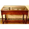 Image 1 : Mahogany Display Cabinet/Case circa 1890 #2213314