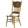 Image 1 : set of 6 Pressed back chairs #2213356
