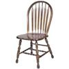 Image 1 : 4 Country Arrow Back Dining Chairs #2213369