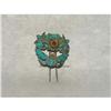 Image 1 : Chinese Flower wButterfly Feather Hairpin  #2213410