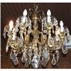 Image 1 : 8 lights French bronze Chandelier #2213458